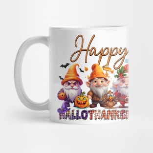 Happy Hallothanksmas Gnomes #2 Mug